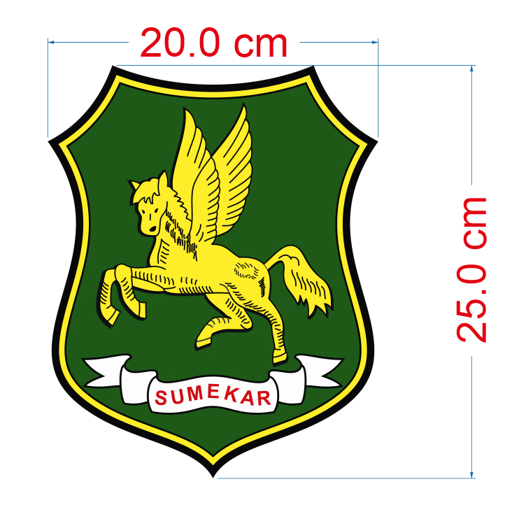 LOGO KABUPATEN SUMENEP /LOGO SUMENEP AKRILIK/LOGO AKRILIK SUMENEP/SUMEKAR LOGO