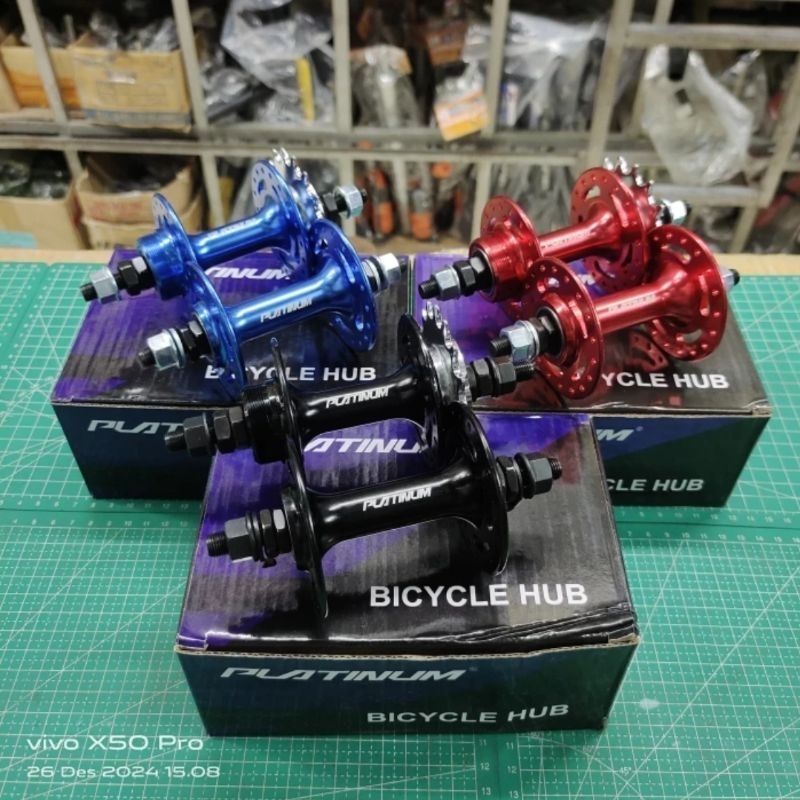 HUB FIXIE PLATINUM 36 HOLE BEARING DOLTRAP