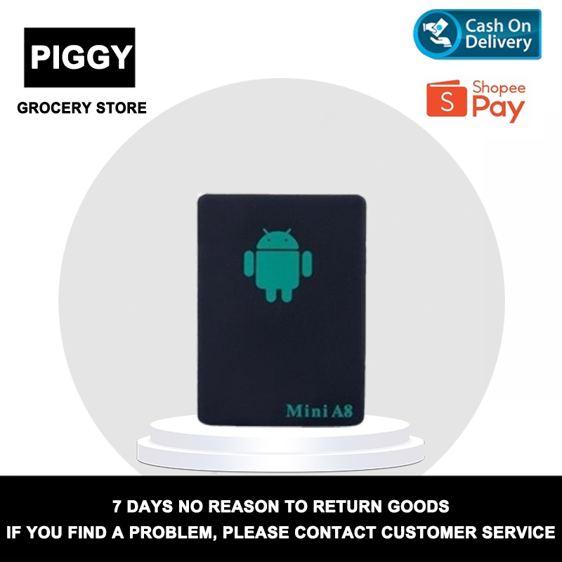 GPS Tracker A8 - Real Time & Anti Air IP67 [Untuk Mobil & Motor] [Alat Pelacak Terakurat] Baterai 30