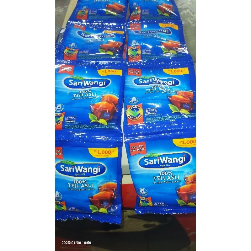 

Sariwangi 6 SASET per renteng