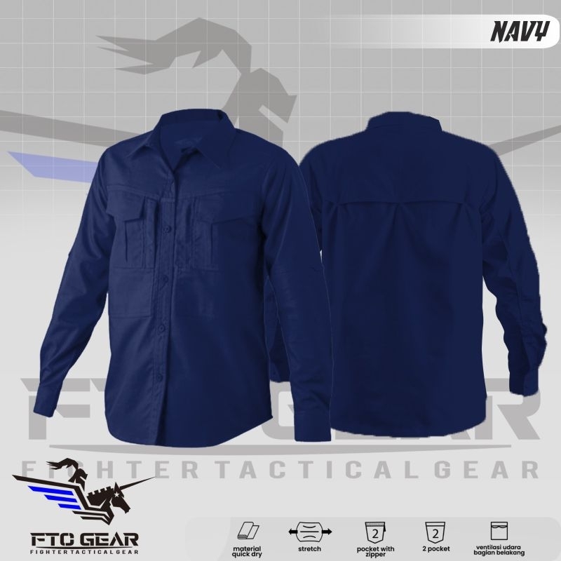 Baju Paspampres lengan panjang fighter tactical