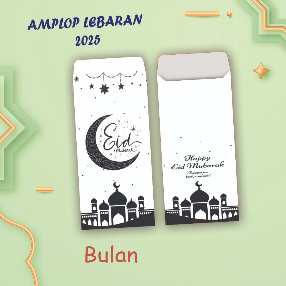 

( 10 PCS ) AMPLOP LEBARAN/AMPLOP ANGPAO LEBARAN MURAH Eid Mubarak Idul Fitri