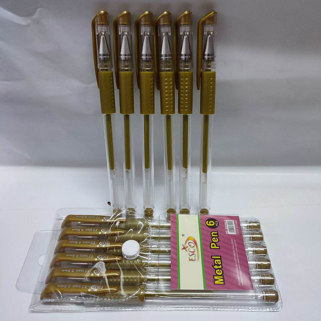 

[SET] PULPEN GEL ESCO EMAS ES306-G 0.8MM