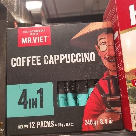 

MR Viet Cappucino Instan Coffe 4 in 1 12x20gr