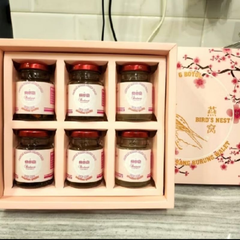 

minuman Realfood sarang burung walet asli dan alami/isi 6 botol