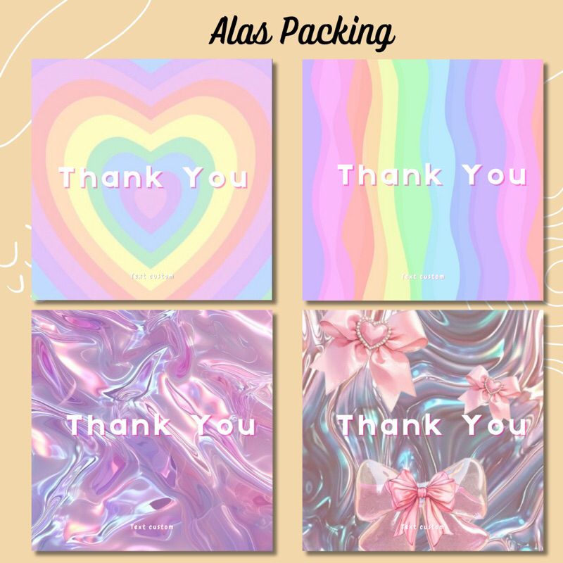 

ALAS PACKING KERTAS ALAS PACKING PRODUK ALAS PACKING GANTUNGAN KUNCI AESTETIK ALAS PACKING HOLOGRAM