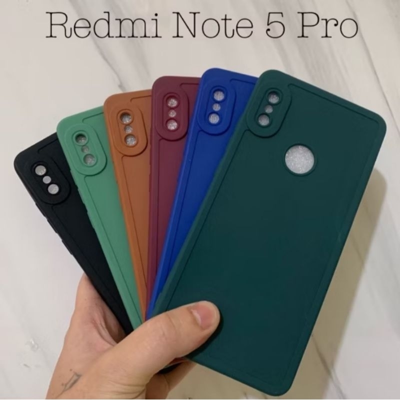 SOFTCASE PRO CAMERA REDMI NOTE 5 / REDMI NOTE 5 PRO