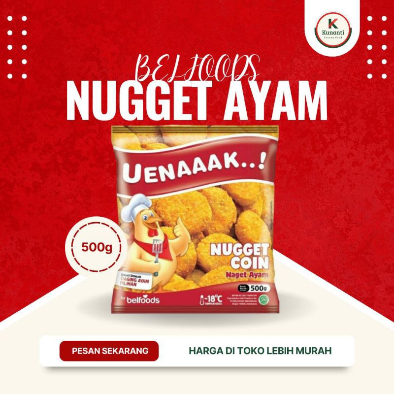 

Belfoods - Nugget Ayam 500 Gram