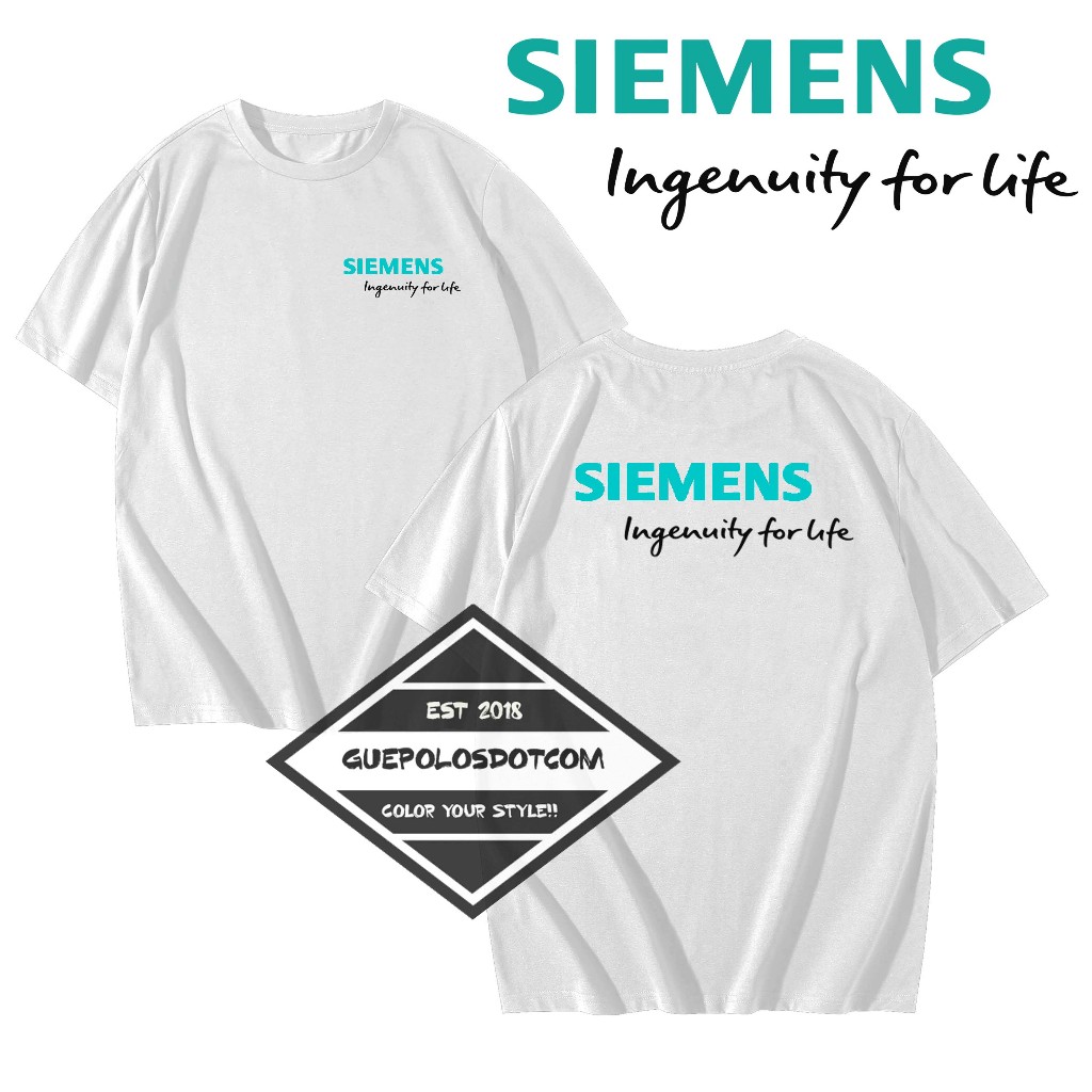KAOS T-SHIRT SIEMENS INGENUITY - Baju siemens ingenuity - KAOS SIEMENS INGENUITY