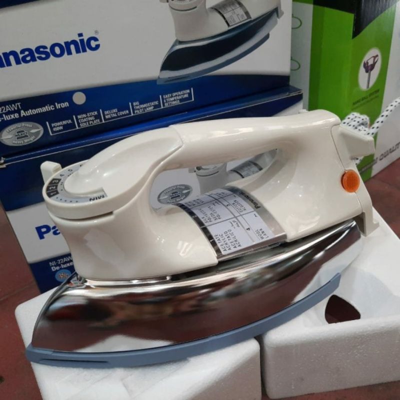 SETRIKA PANASONIC DRY IRON NI-22AWT SETRIKA LISTRIK PANASONIC ORI