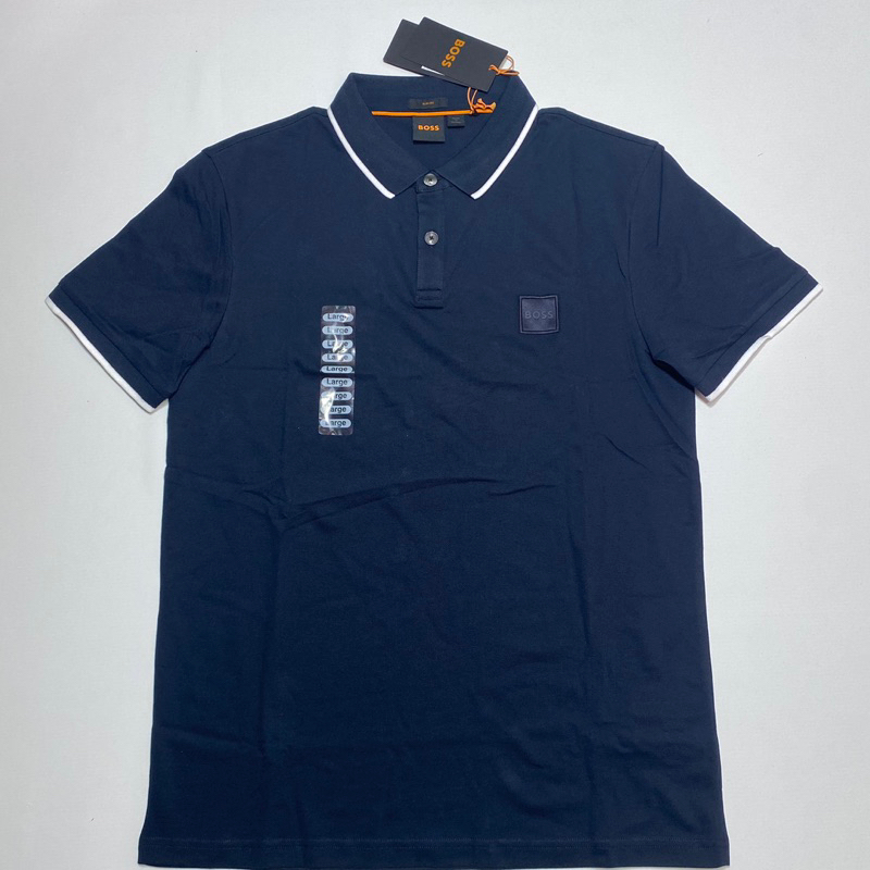 Hugo Boss Polo Shirt Navy Original/Branded