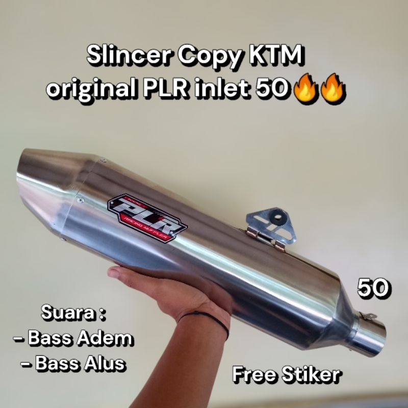 SLINCER KNALPOT COPY KTM ORIGINAL PLR INLET 50 ONLY