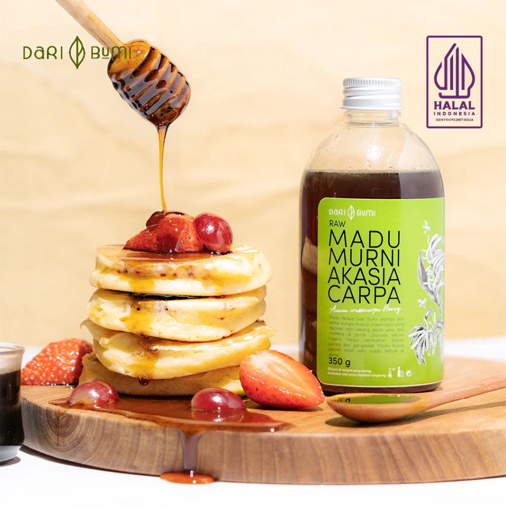 

[Official][Dari Bumi][Surabaya] Madu Murni Akasia Carpa 350 GR 650 GR Ori Madu Hitam Madu Hutan Liar
