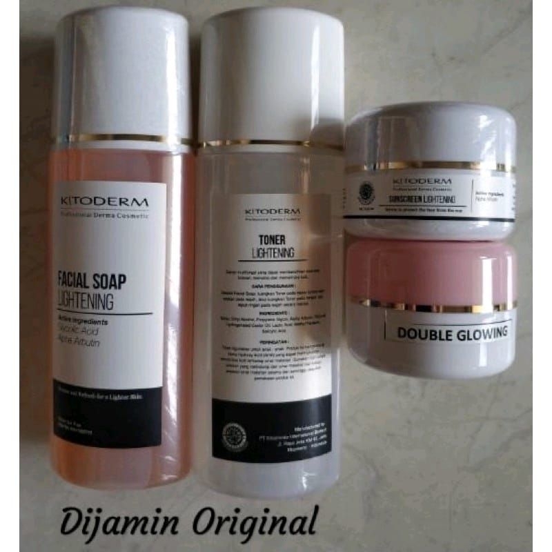 Best Seller Kitoderm Skincare / Glow /flek /acne
