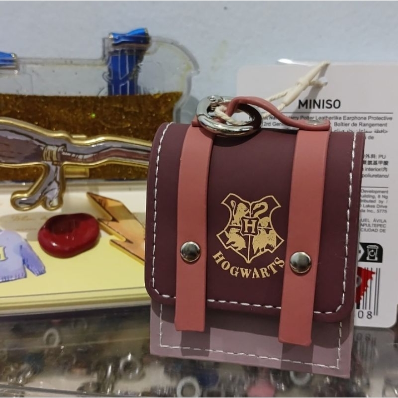 READY STOCK CASE AIRPODS EARPHONE HOGWARTS HARRY POTTER X MINISO