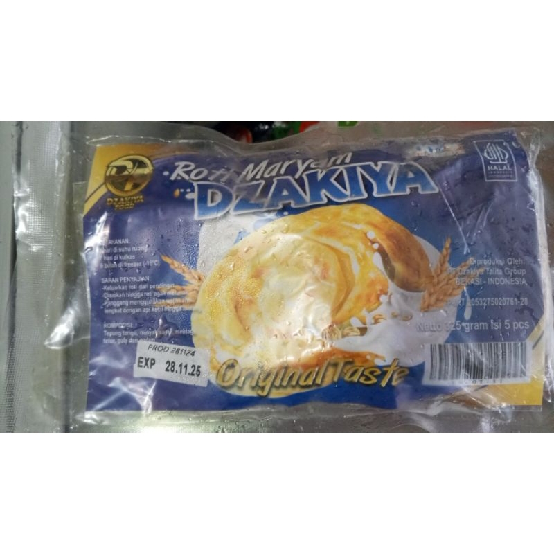

Roti Maryam Curah Dzakiya Original Taste