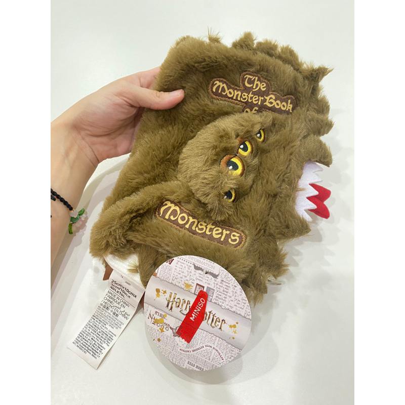 

[READY SIAP KIRIM! Co via shopvid lbh murce!] Miniso x Harpot - Book of Monsters Pouch