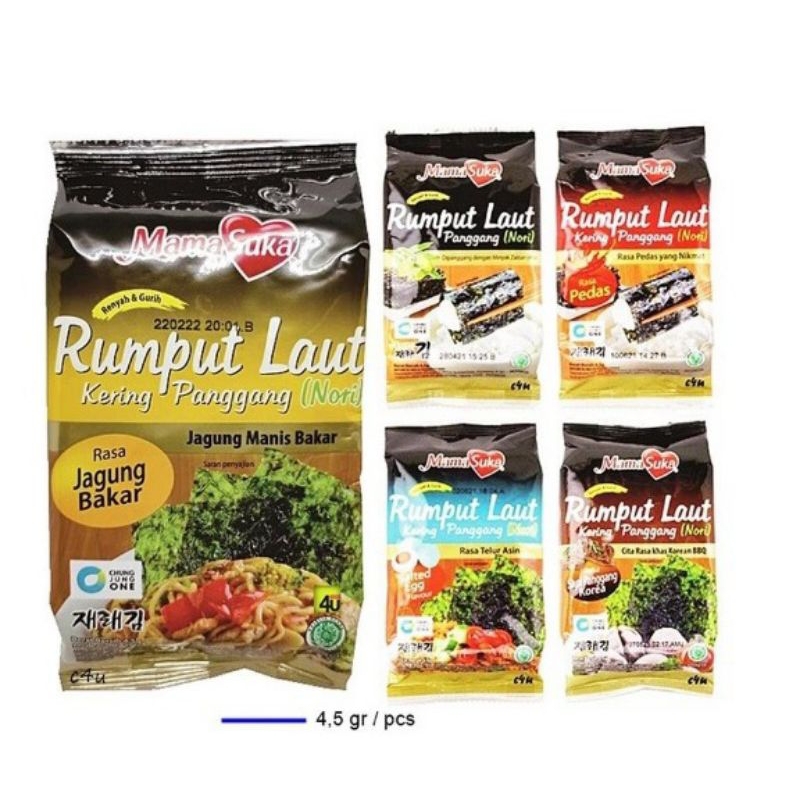 

Rumput laut panggang Nori isi 2 pack