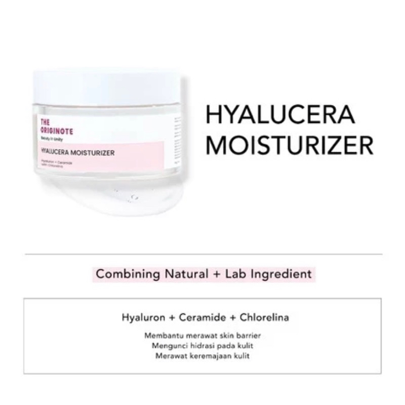 The Originote Hyalucera Moisturizer/Promo