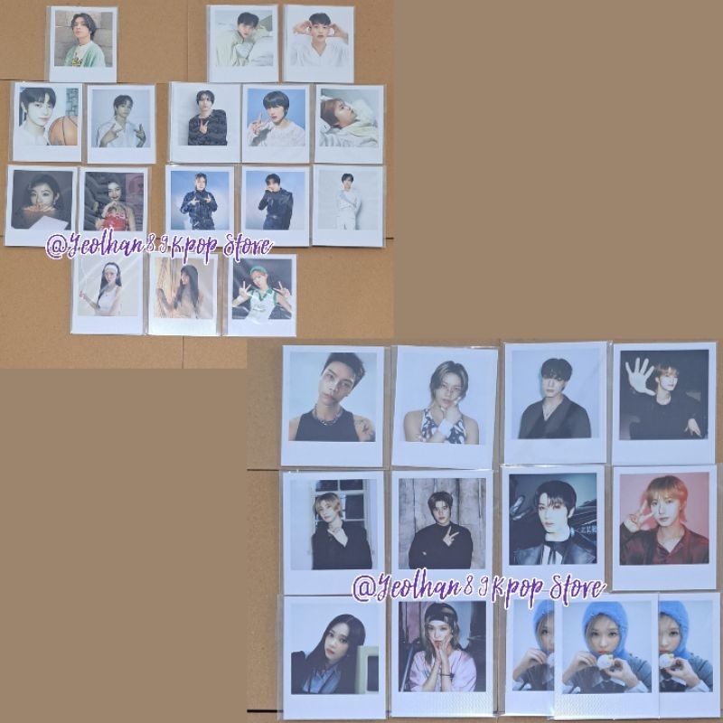 [READY STOCK OFFICIAL] Polaroid from SM 2025 / 2024 Seasons Greetings AESPA / RED VELVET / RIIZE / W