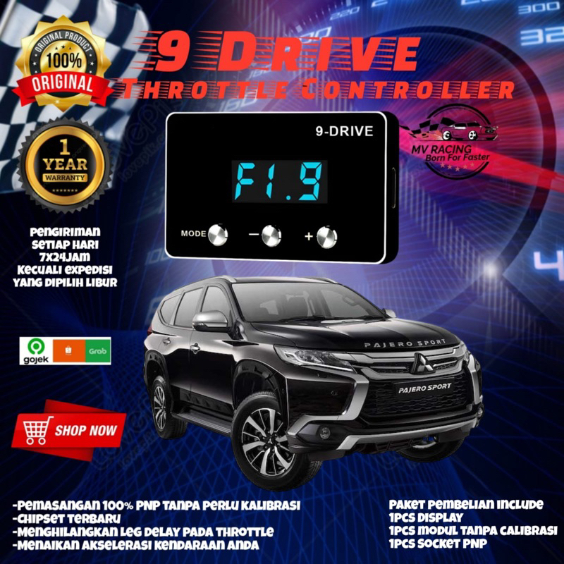 Original 9 Drive Throttle Controller MITSUBISHI PAJERO 9Drive Piggyback Remap ECU