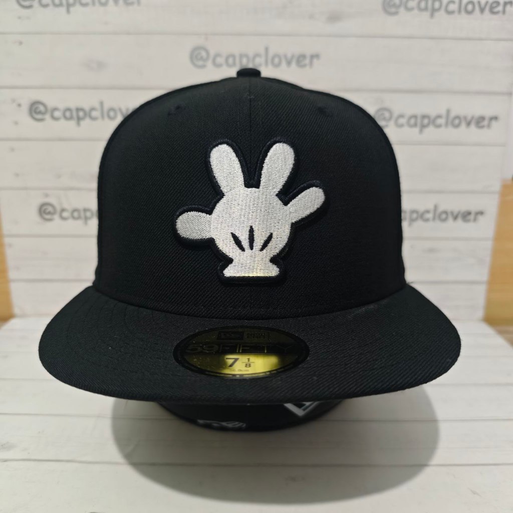 Topi NEW ERA Mickey Mouse White Hand Disney 59Fifty