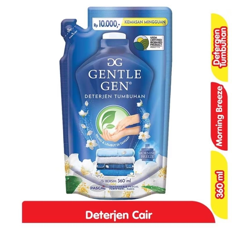 Gentle Gen Detergent Tumbuhan refill / Gentle Gen Detergent Cair 700