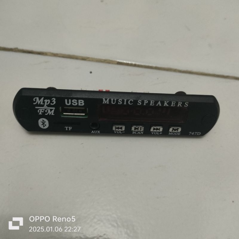 MODUL MP3 BLUETOOTH PLUS FM RADIO / KIT MODUL MP3 BT KIT MP3