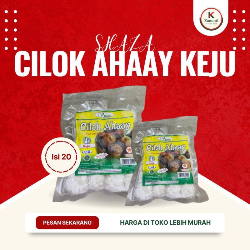 

Shaza - Cilok Ahaay Keju Isi 20 Pcs