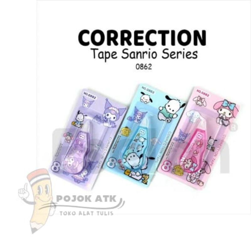 

Tipe X Pita / Correction Tape Fancy 0862