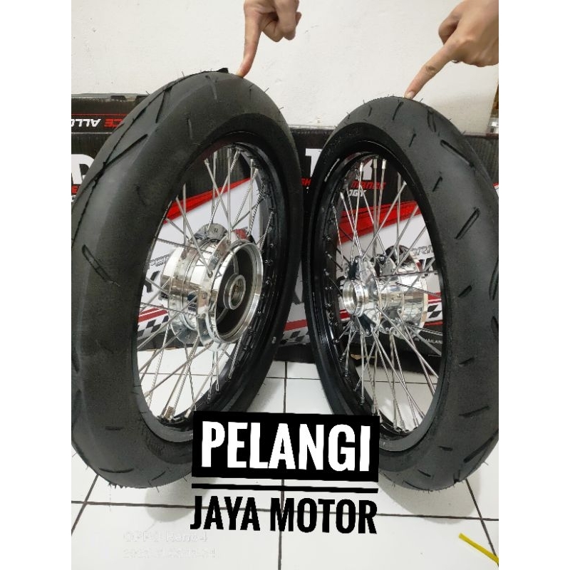 Paketan Velg TDR Original Motor Megapro Primus/ gl pro / Tiger Revo/ CB 150 New / CB 150 R Old / Meg