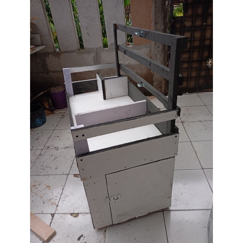 gerobak motor baru untuk jualan kopi dan gorengan