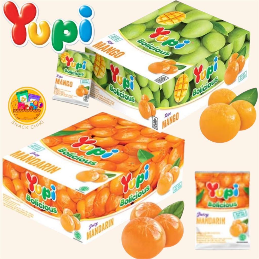 

YUPI BOLICIOUS ANEKA RASA BUAH BUAHAN 1BOX ISI 24 PCS