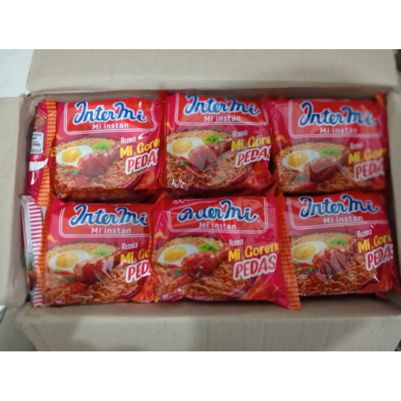 

Intermi Mi Instan Rasa Goreng Pedas