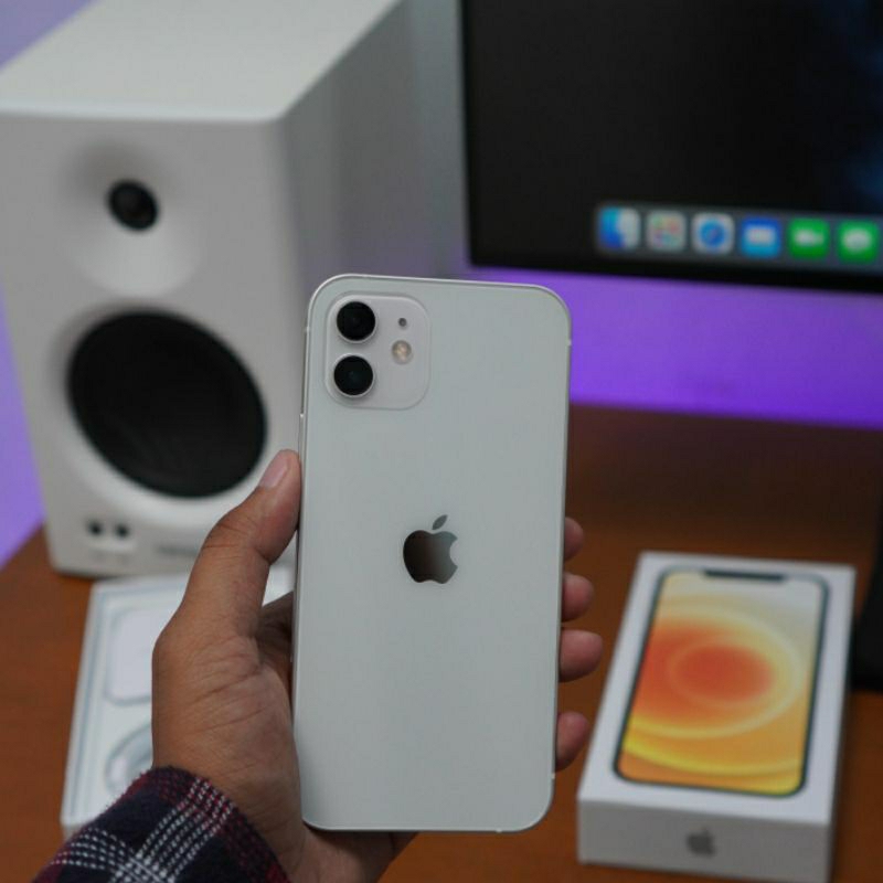 iPhone 12 White Putih 128GB