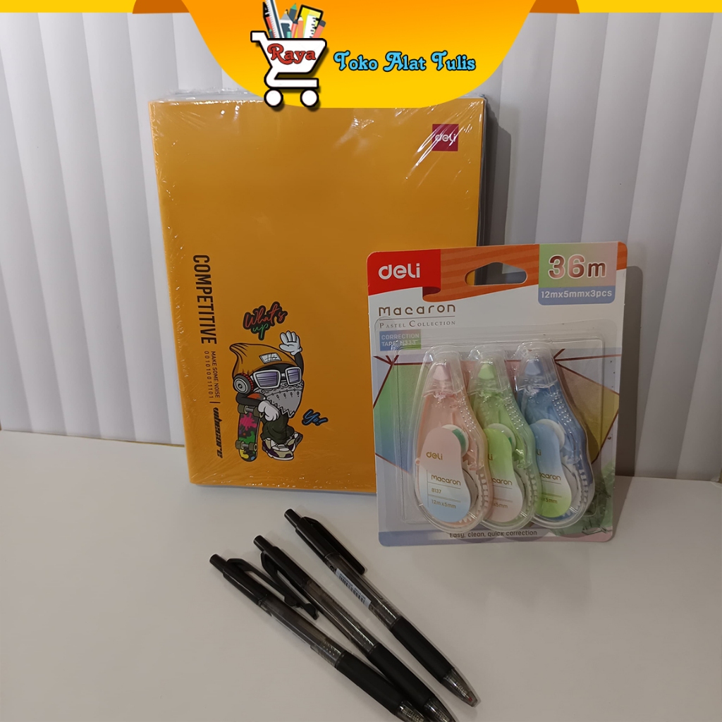 

Raya Stationary Bundle paket Back to shcool paket 2