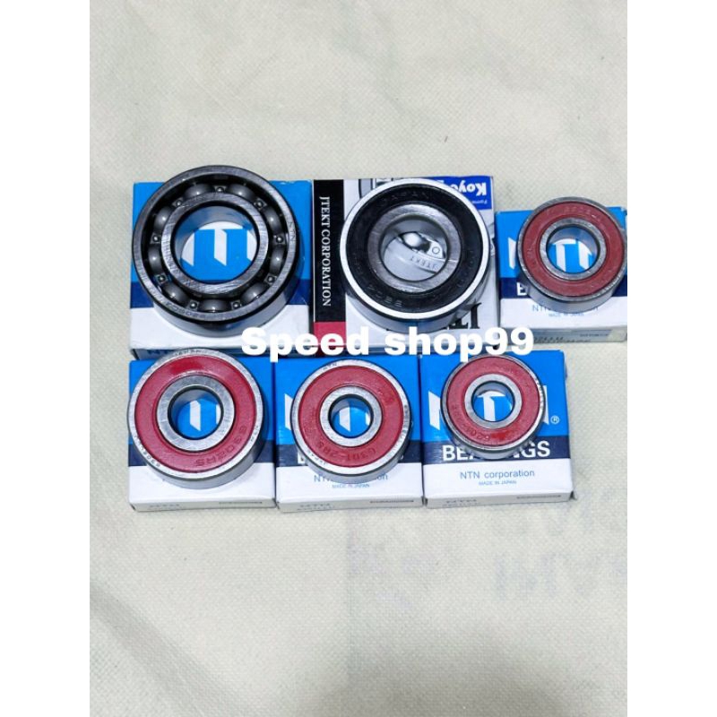 Bearing Laher rasio set 6PCH KOYO NTN Japan, Honda PCX 150 New ADV 150, PCX CBU 150 PCX CBU 125, Ori