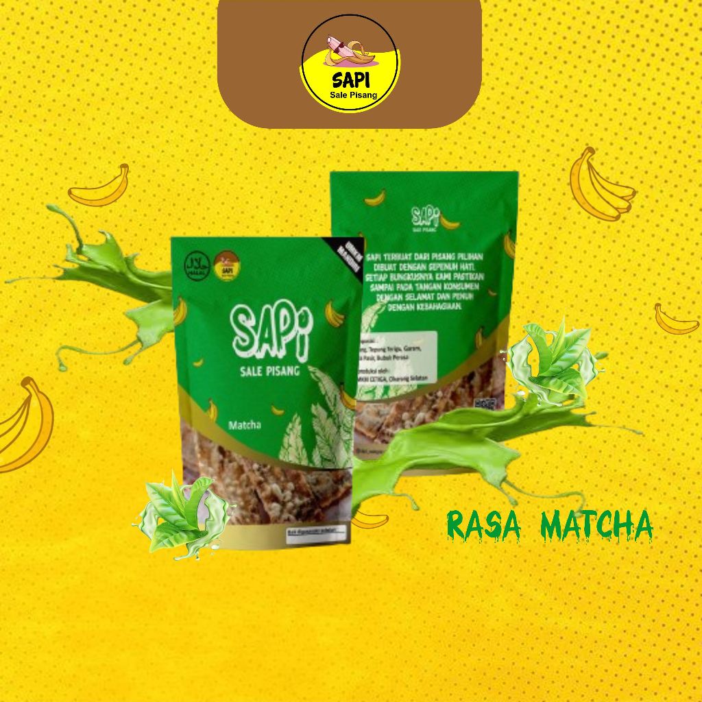 

Sale Pisang Rasa Matcha cemilan snack