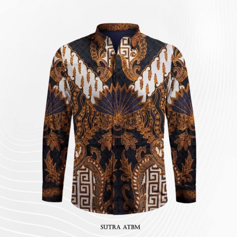 Batik Andini | Bahan Kemeja Batik Tulis Sutra ATBM Baron
