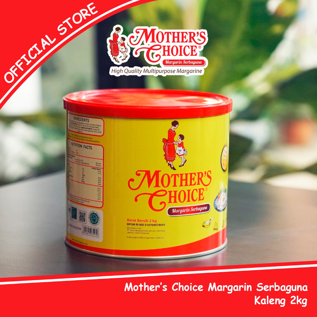 

Mother's Choice Multipurpose Margarine 2 Kg (Margarin Serbaguna)