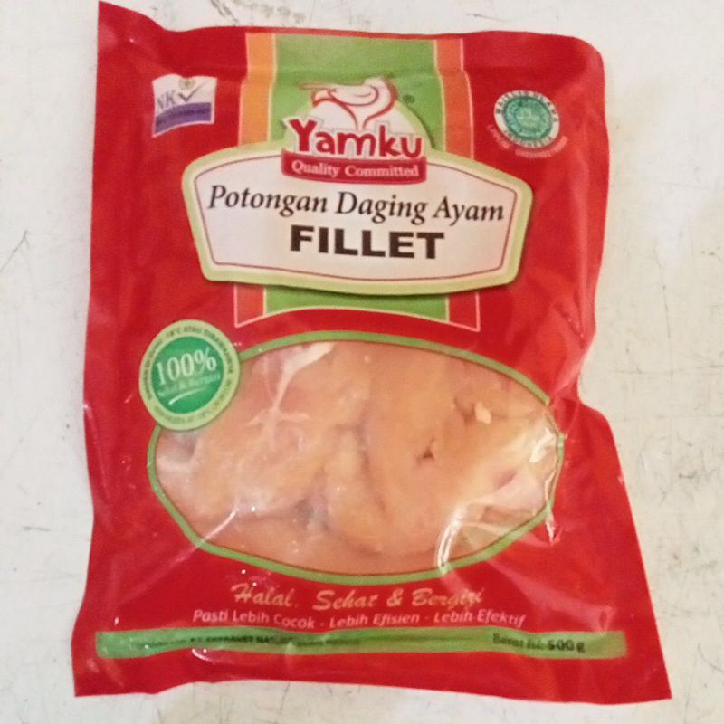 

Yamku Potongan Daging Ayam Fillet 500gr