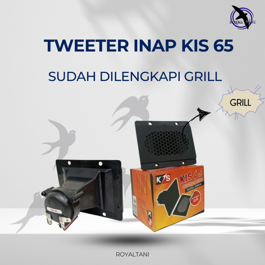 Tweeter Walet Tarik | KIS 65 Tweeter Panggil / Tarik / Inap