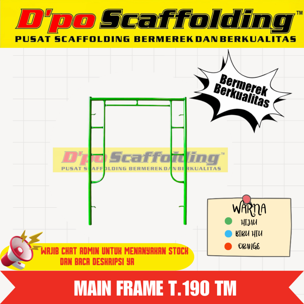 MAIN FRAME SCAFFOLDING T.190 TM