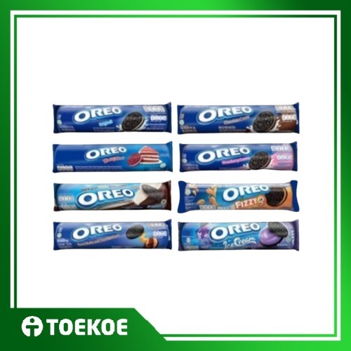 

TOEKOE Oreo Biskuit Rasa Coklat Vanila Strawberry Red Velvet Ice Cream