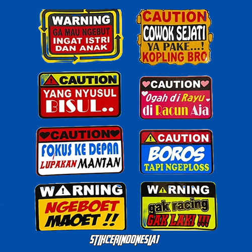 

STIKER CUTTING KATA LUCU STICKER CUTTING LUCU BERKUALITAS