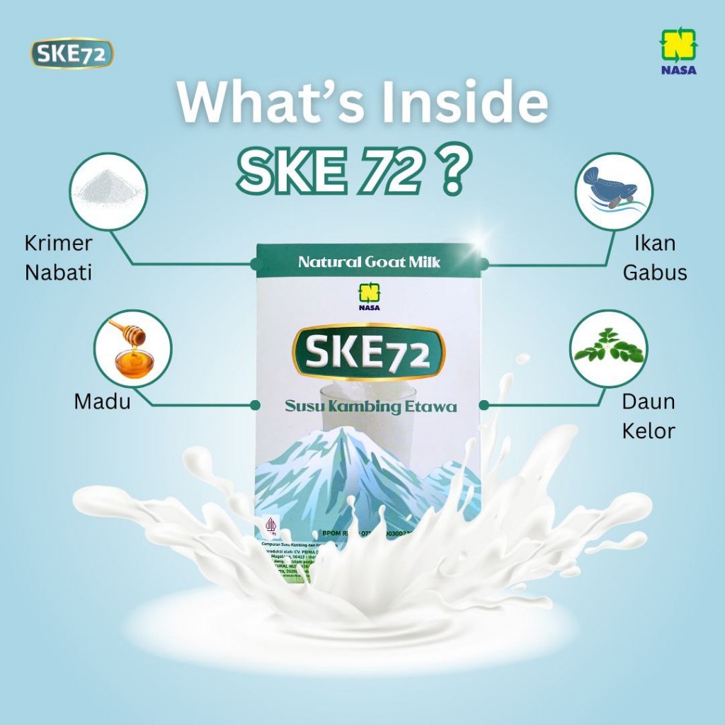 

SKE72 Susu Kambing Etawa Natural Goat Milk