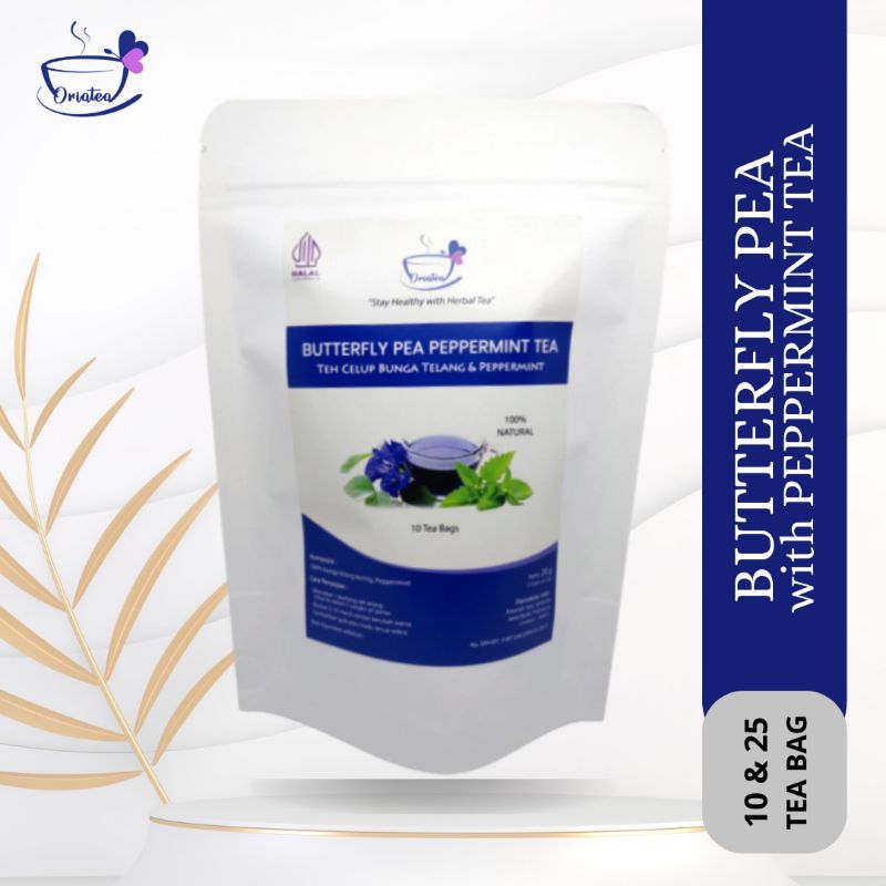 

Teh Celup Bunga Telang & Daun Stevia | Isi 10 & 25 teabag