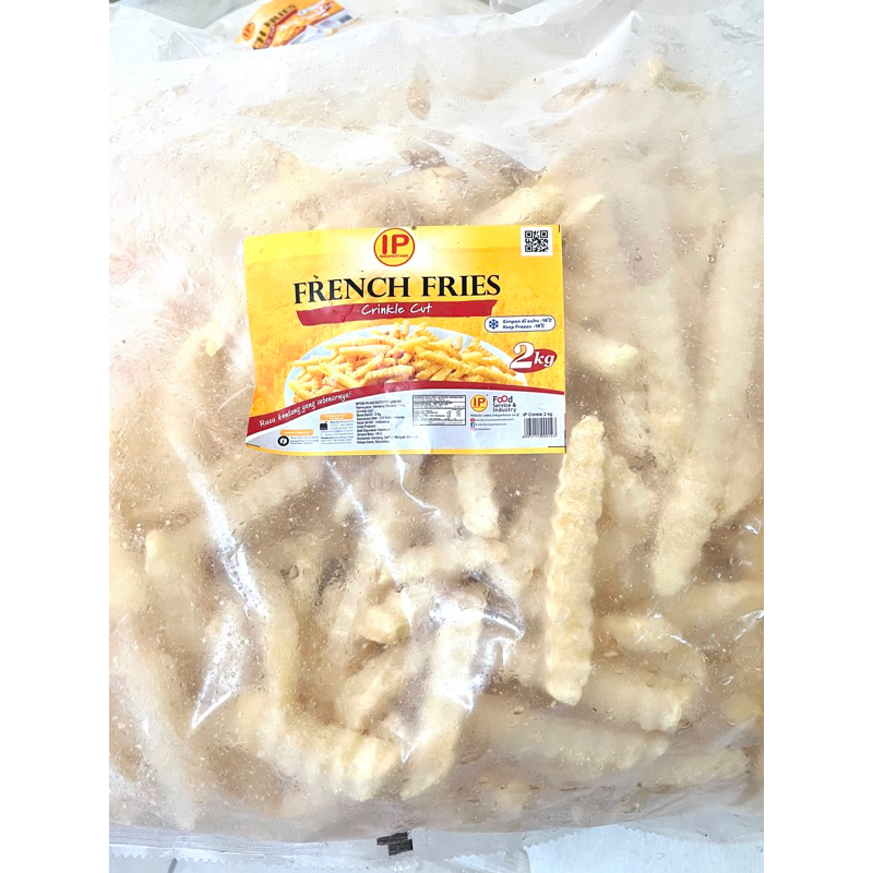 

Kentang Crincle Cut IP 2kg ~ GALERI PLASTIK FROZEN FOOD