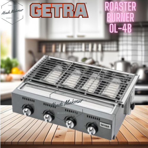 Griller Roaster 4 Burner GETRA OL-4B