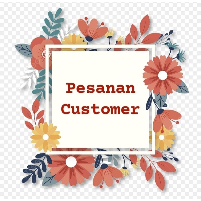 

Pesanan customer custom thankcrad/hangtag/stiker/tag anting/tag kalung